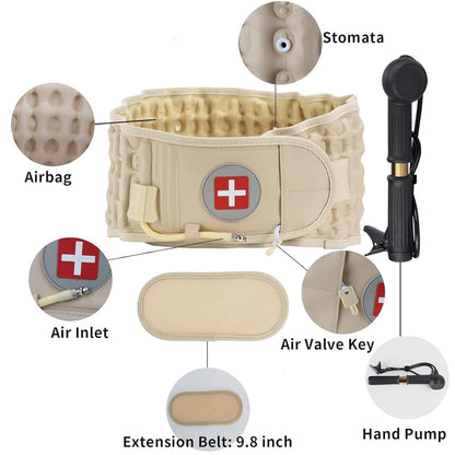 Spinal Air Traction Belt – Inflatable Lumbar Support
