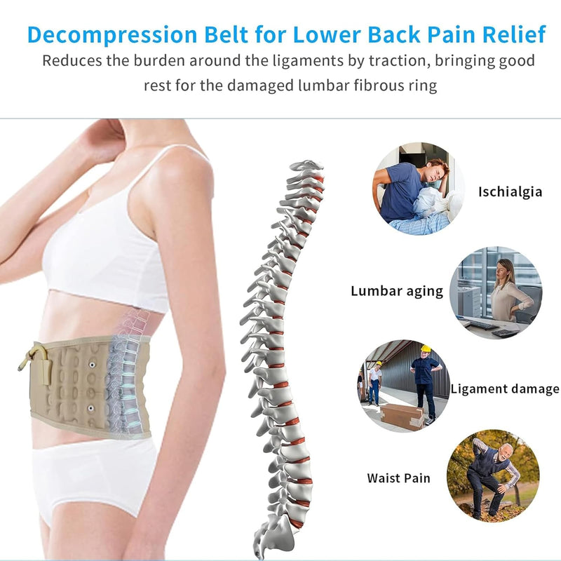 Spinal Air Traction Belt – Inflatable Lumbar Support