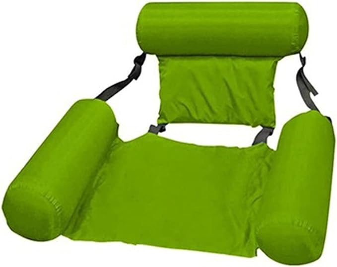 Inflatable Pool Float Lounger — Adjustable Floating Chair for Adults