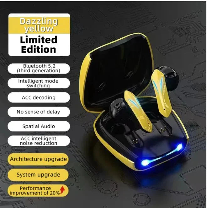 Wireless Gaming Earbuds with Bluetooth 5.0 & 24H Battery